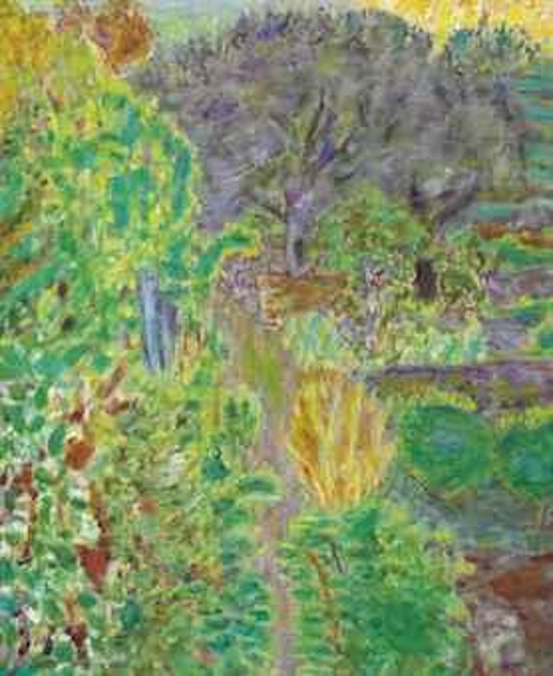 Jardin au Cannet by Pierre Bonnard