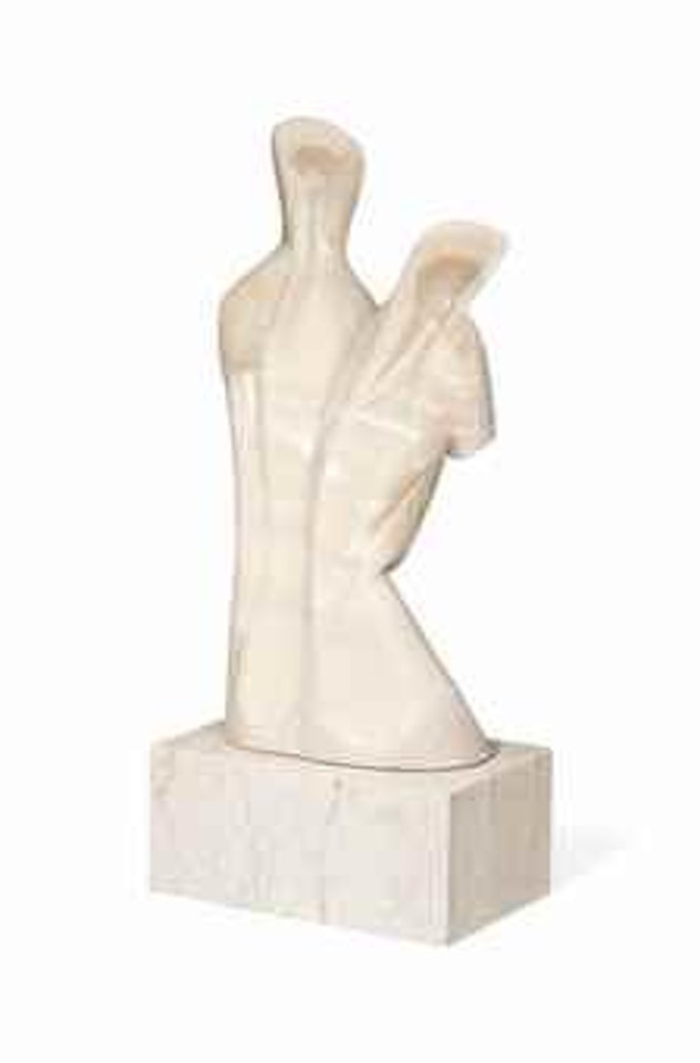 Deux amis by Alexander Archipenko