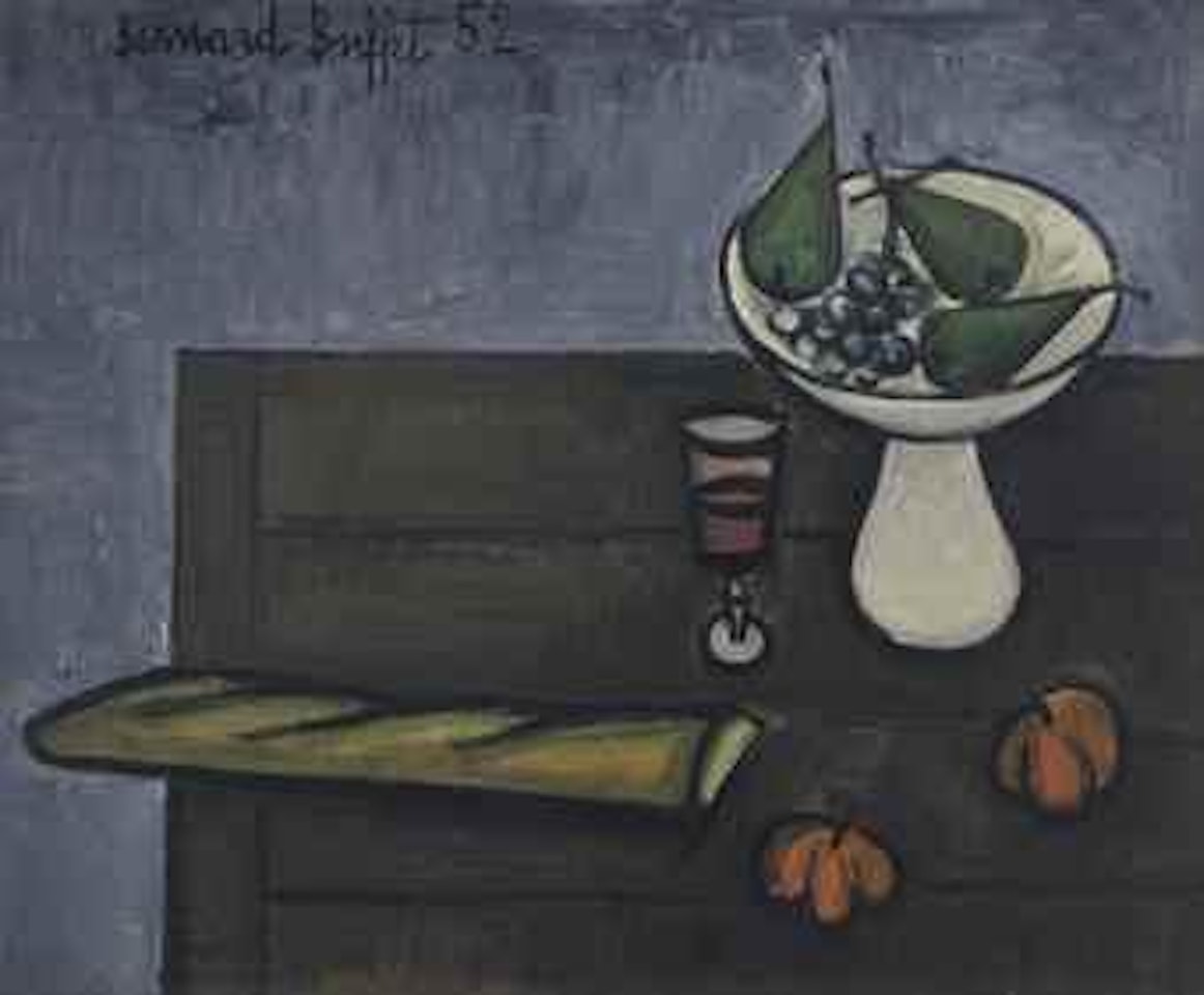 Nature morte au pain, Bernard Buffet : Auction Prices & Indices