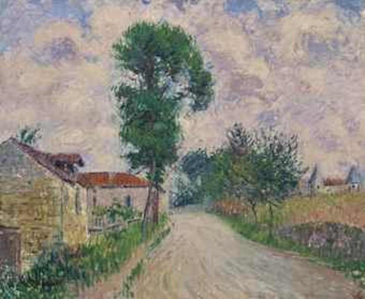 La route de Brantôme à Pérignaux by Gustave Loiseau