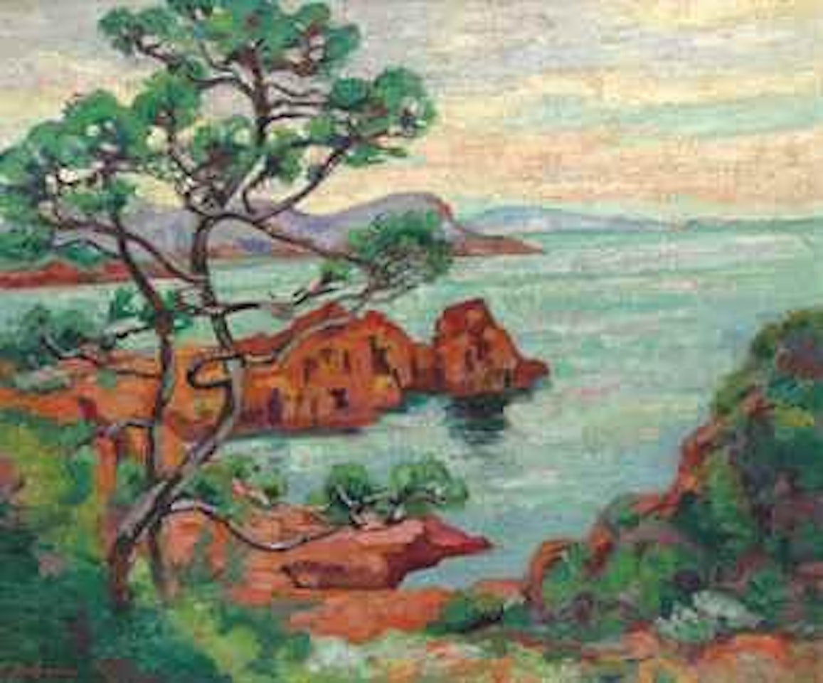 Rochers au Trayas by Armand Guillaumin