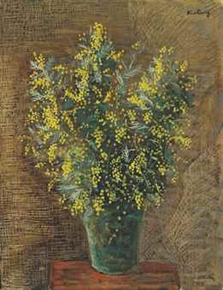 Mimosas by Moïse Kisling