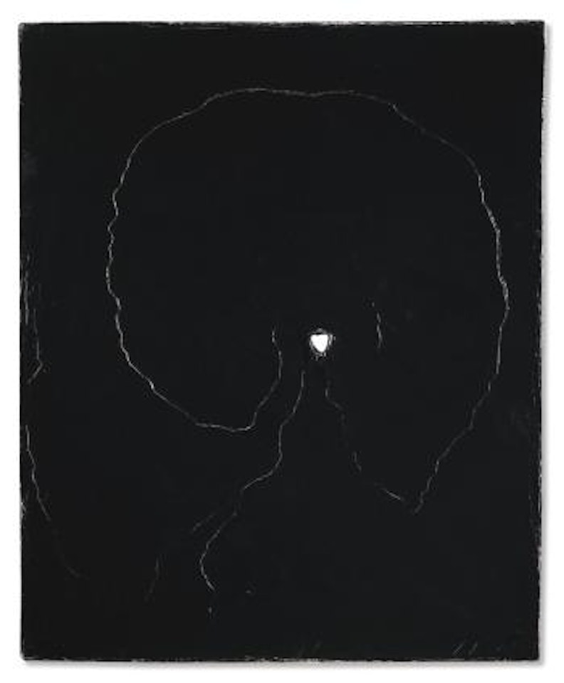 Concetto spaziale by Lucio Fontana