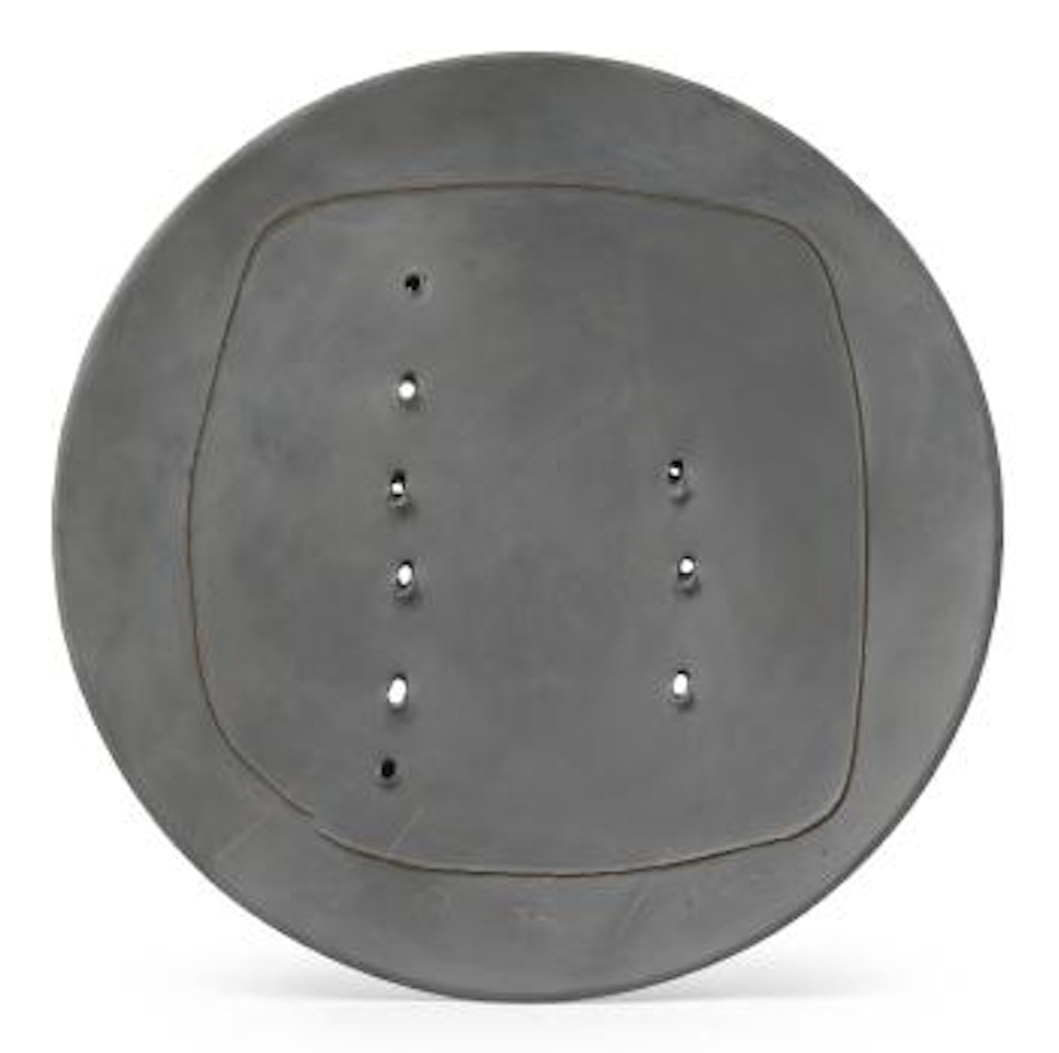Concetto spaziale (Piatto) by Lucio Fontana