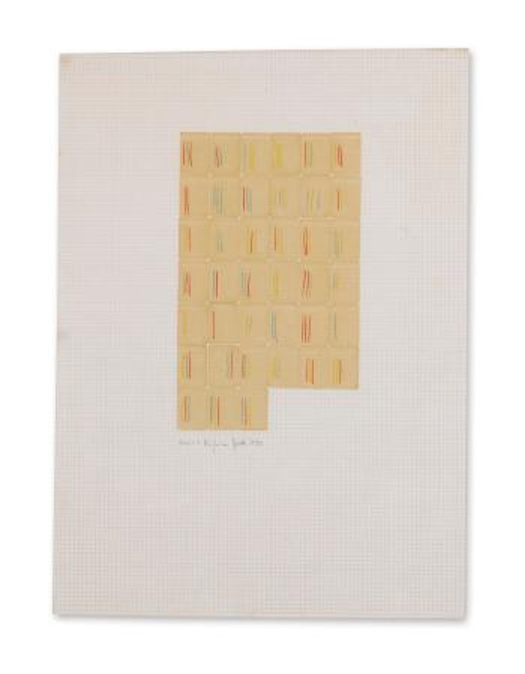 6 X 6 + 3 by Alighiero Boetti