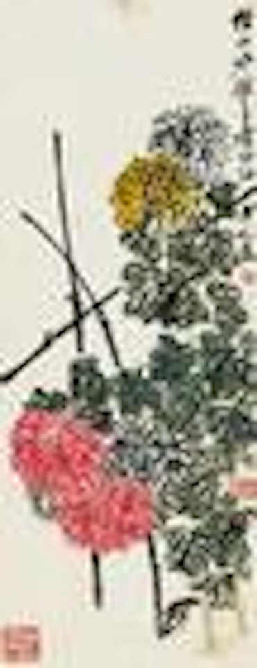 Chrysanthemum by Qi Baishi