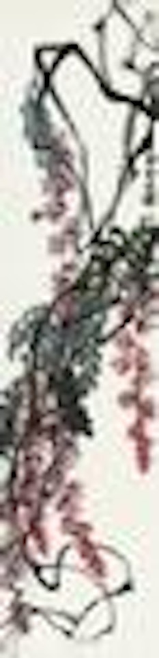 Wisteria and Bee by Qi Baishi