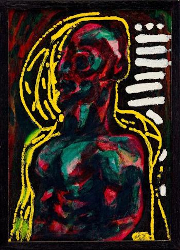 Orange man by Robert Hodgins