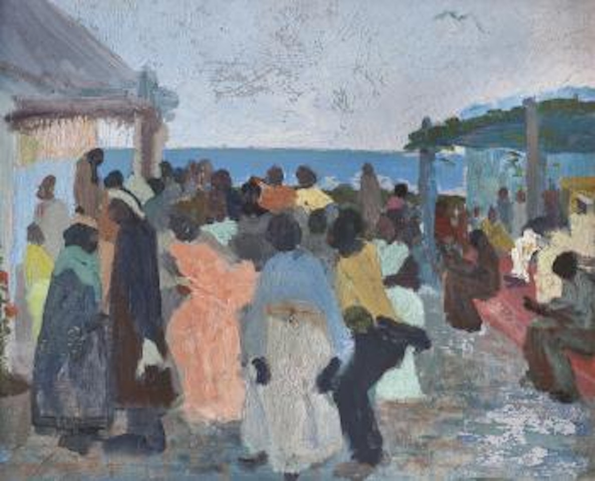 Candombe de la Rambla Sur by Pedro Figari