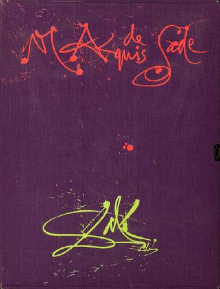 Three Plays by the Marquis de Sade by Salvador Dali