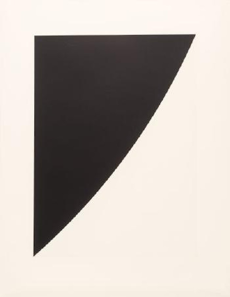 Black Variation 1 by Ellsworth Kelly
