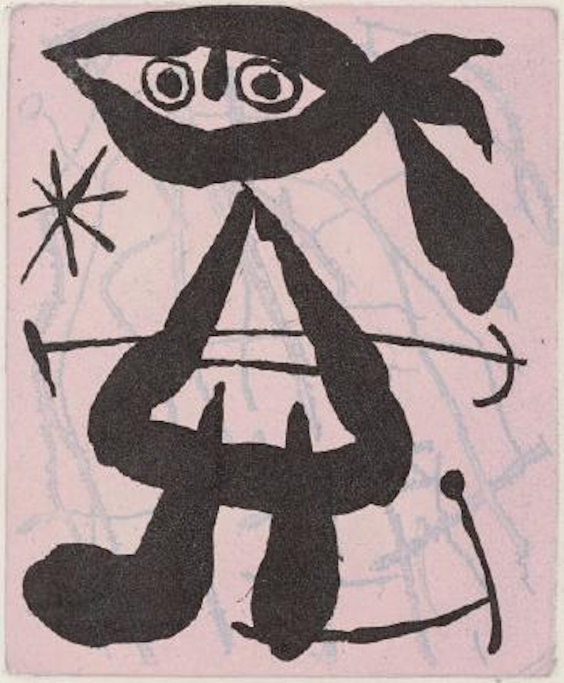 Untitled, from La bague d'aurore by Joan Miró