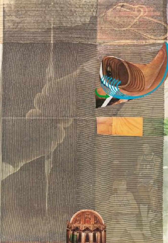 Arcanum X, from the Arcanum Suite by Robert Rauschenberg
