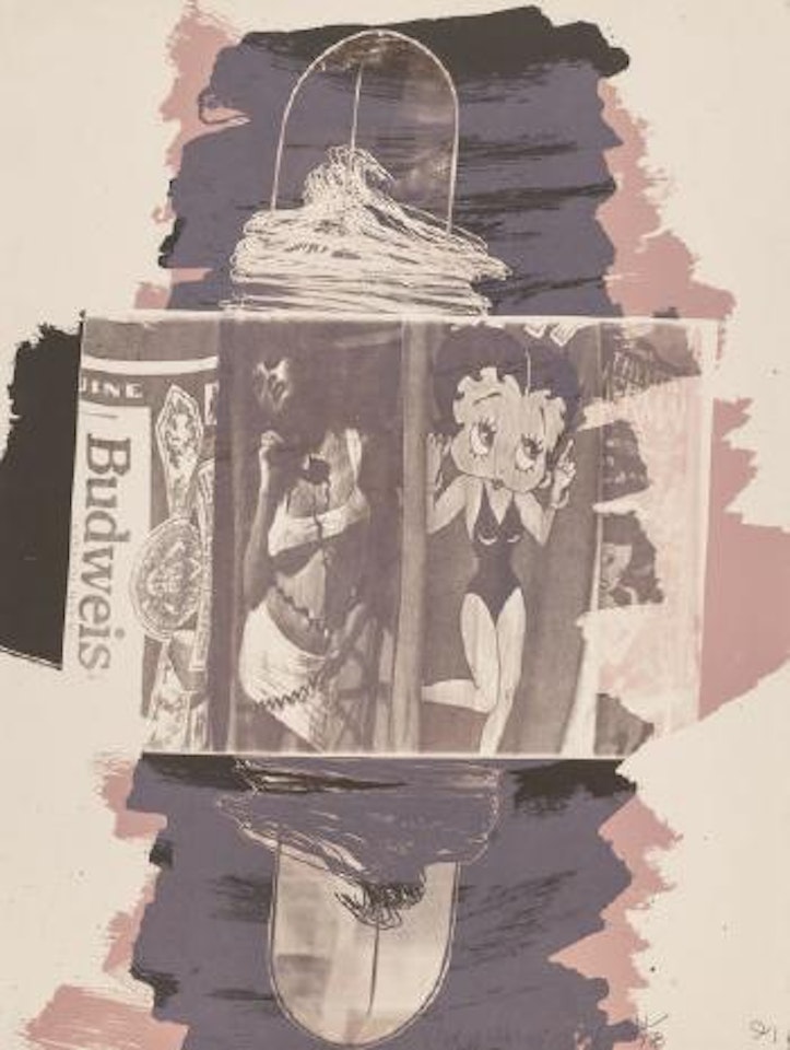 Hollywood Sphinx, from the series Illegal Tender L.A. by Robert Rauschenberg