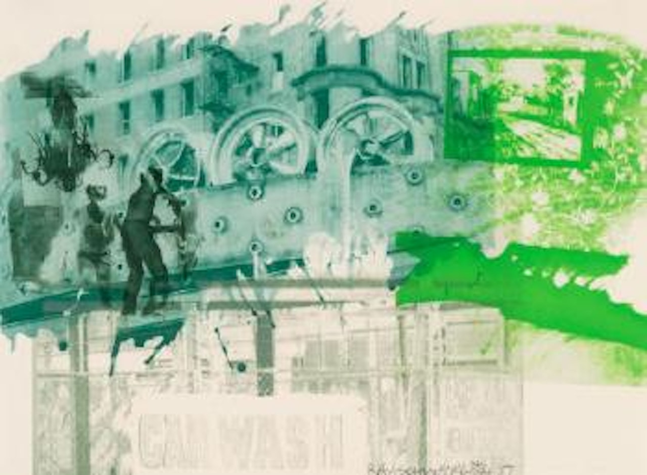 Rotary Drive, from Ground Rules by Robert Rauschenberg