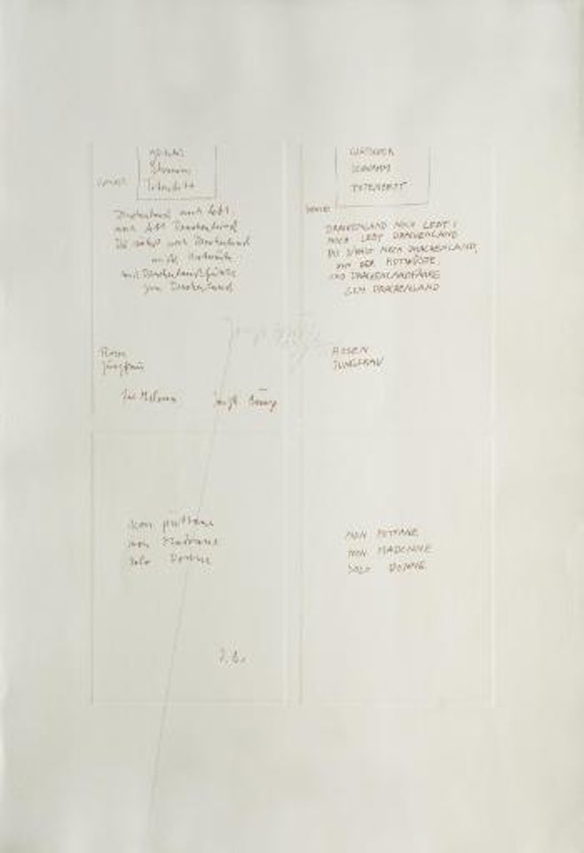 Non puttane non madonne solo donne by Joseph Beuys
