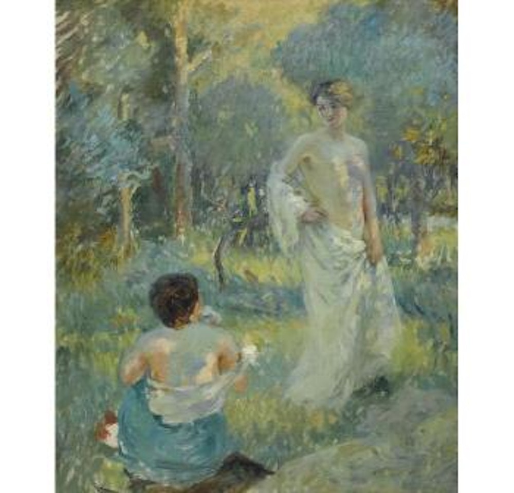 Models in the Garden by Rupert Charles Wulsten Bunny