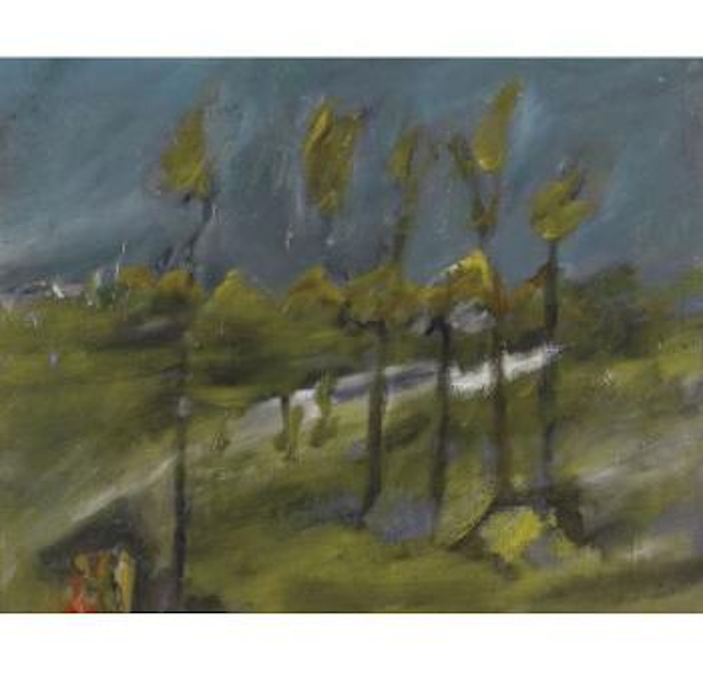 Dusk at Dimboola by Sidney Nolan