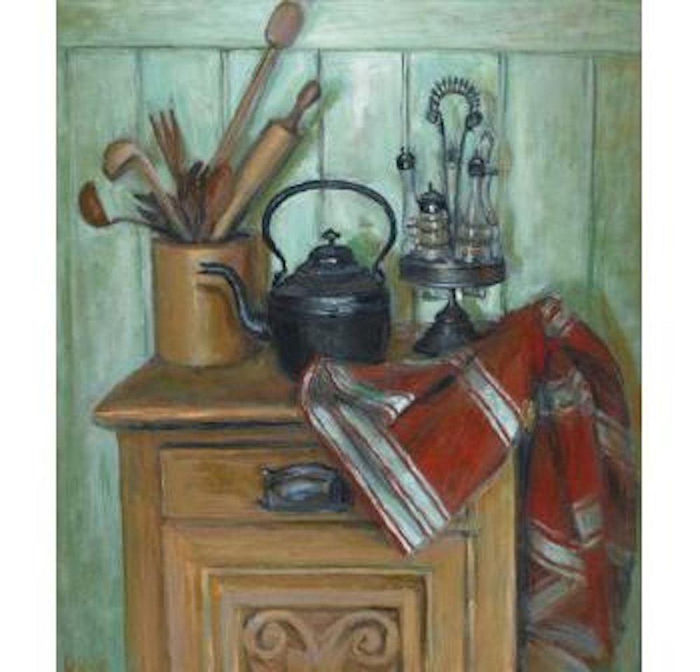 Kitchen Still Life by Margaret Hannah Olley