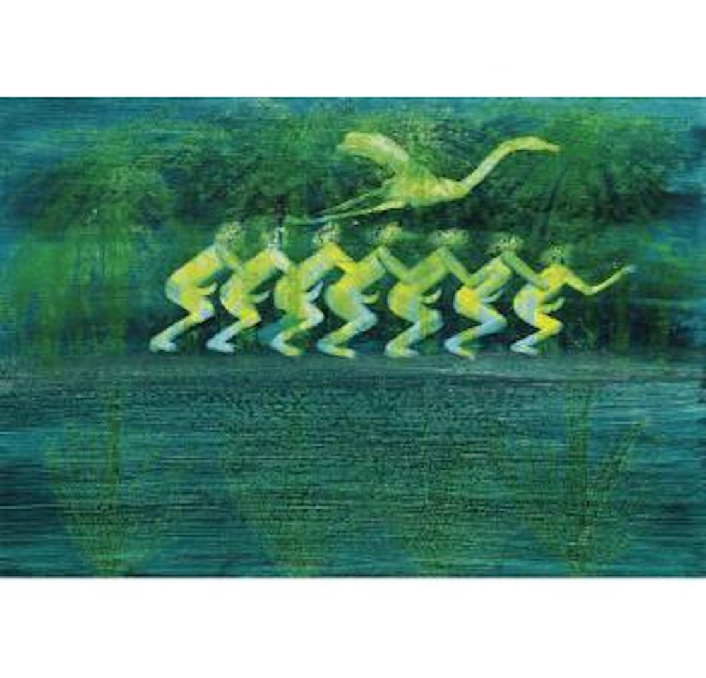 New Guinea Dance by Sidney Nolan
