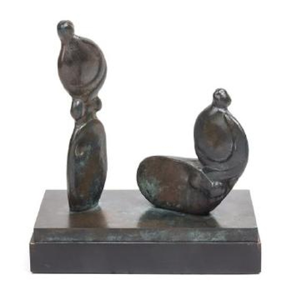 Seated and Standing Figures by Henry Moore