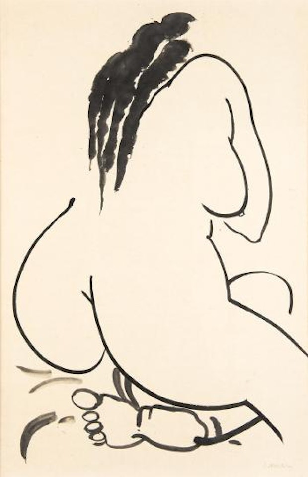 Back by Brett Whiteley