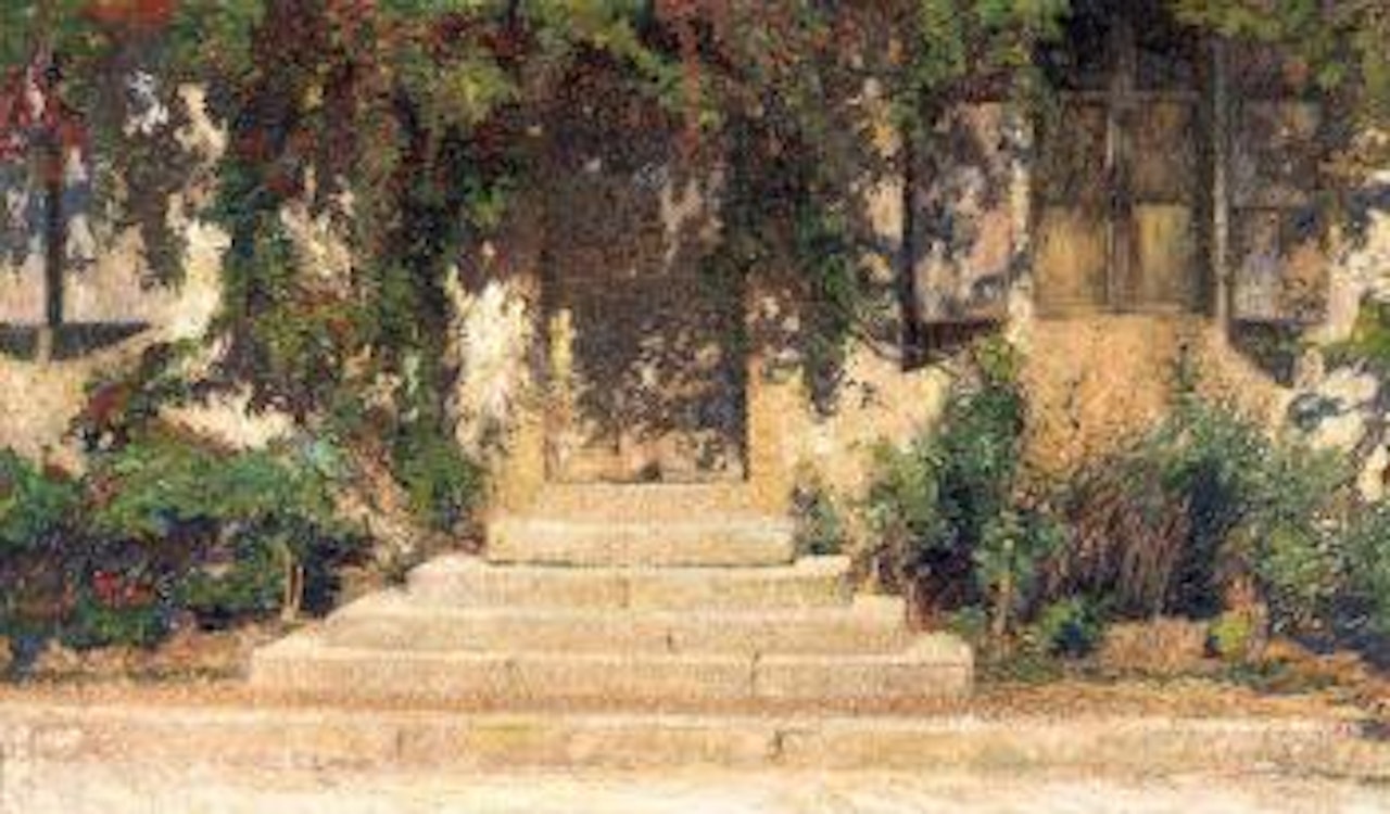 Devand de Porte, en Ete by Henri Jean Guillaume Martin