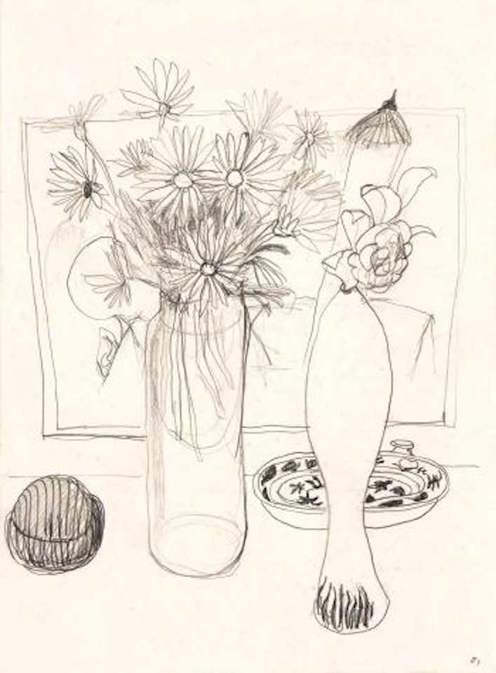 Still Life with Daisies by Brett Whiteley
