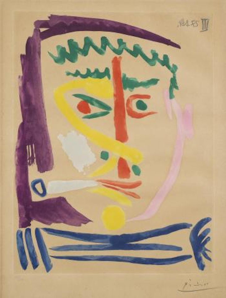 Fumeur III by Pablo Picasso