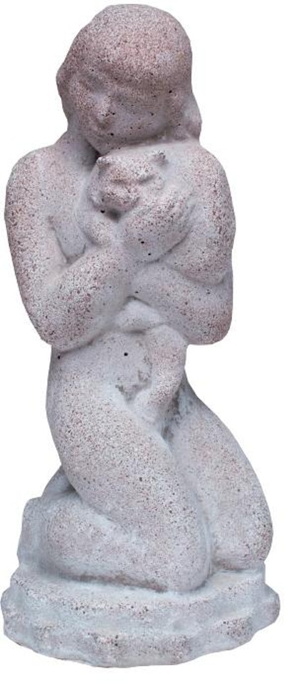 Girl with Cats by William Zorach