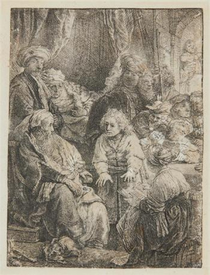 Joseph erzählt seine Träume by Attributed to Rembrandt Harmensz van Rijn