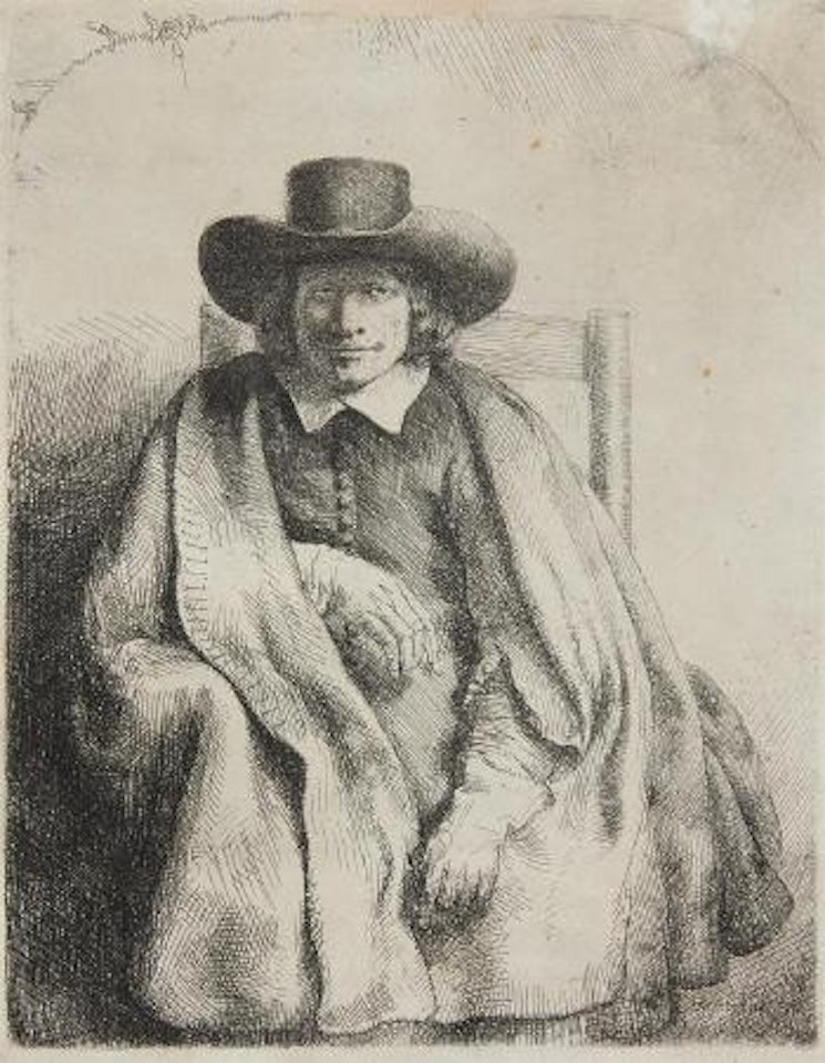 Clement de Jonghe, Graphikhändler by Attributed to Rembrandt Harmensz van Rijn