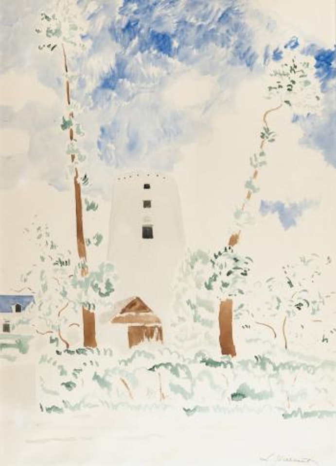 Witte molen by Léon Spilliaert