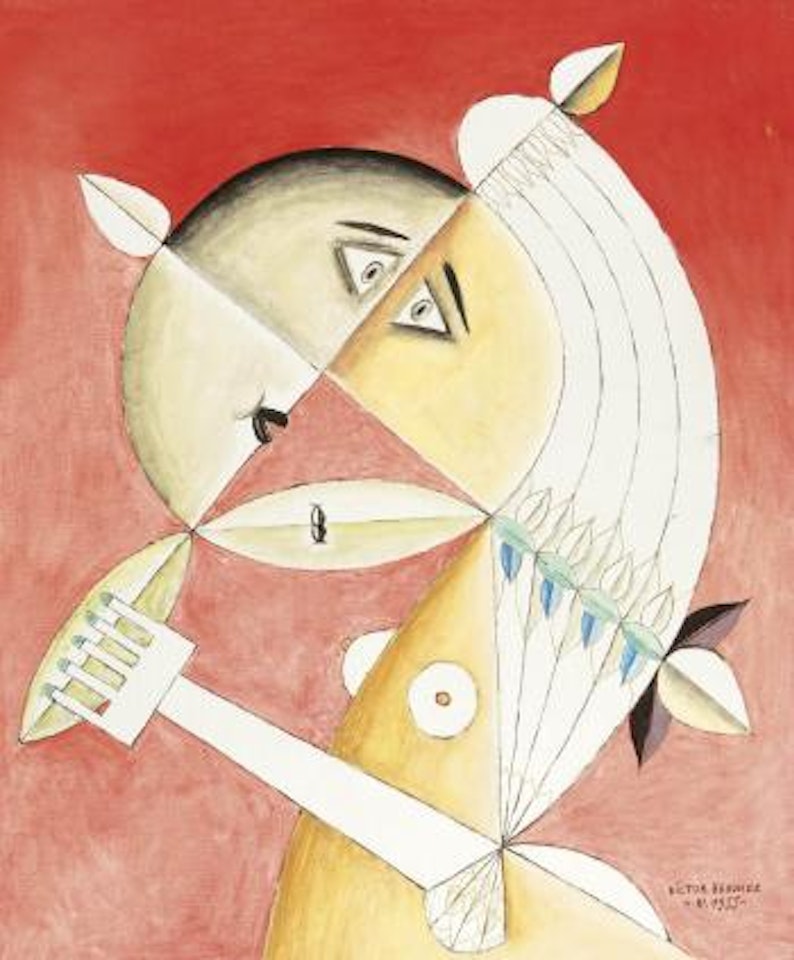 Le baiser by Victor Brauner