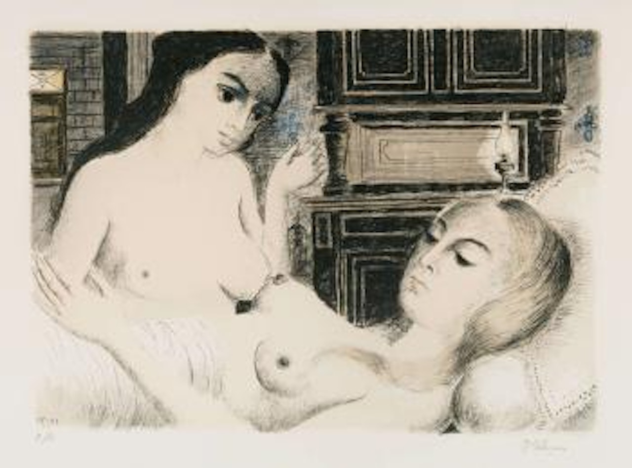 Le sommeil by Paul Delvaux