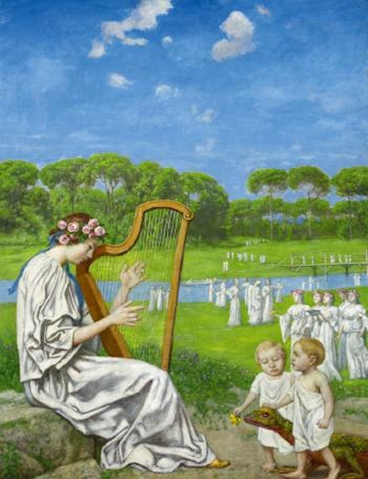 Spring Melody by Hans Thoma