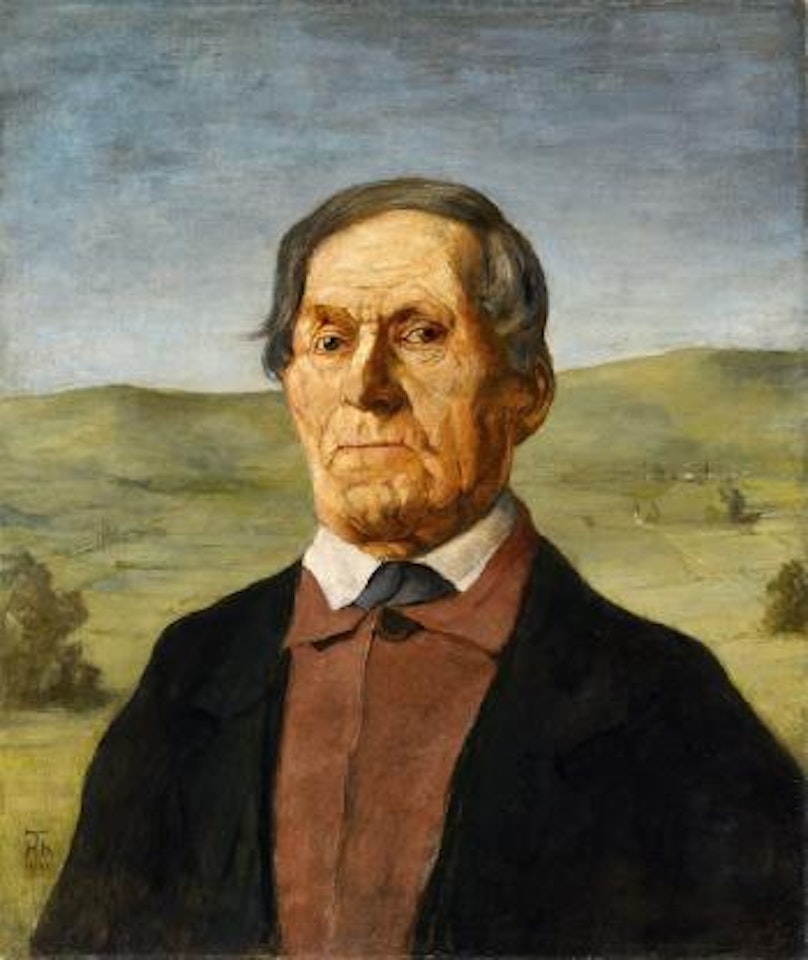 Uncle Ludwig Maier by Hans Thoma