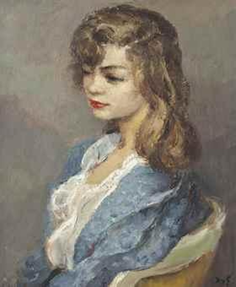 Jeune bretonne by Marcel Dyf
