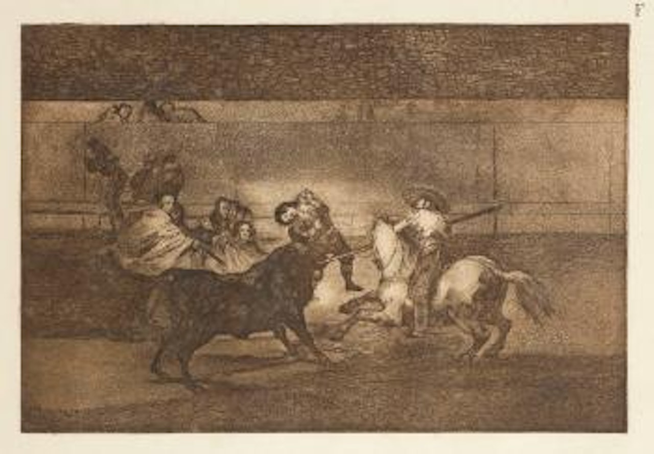 Mort de Pepe Illo by Francisco José de Goya