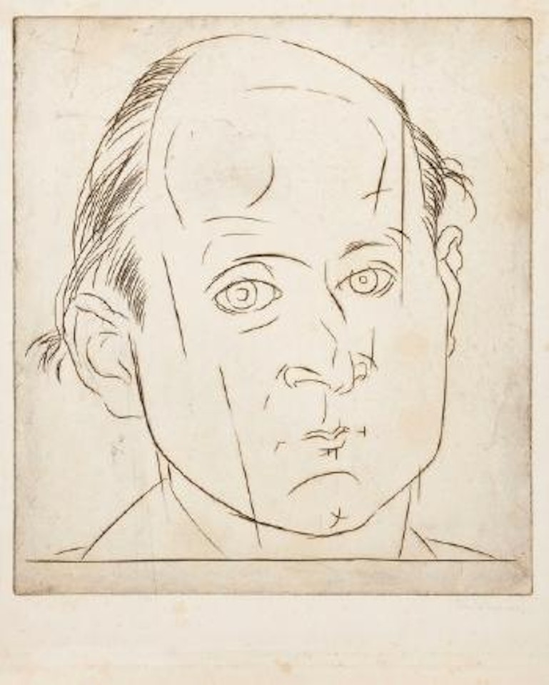 Benjamin Péret. by Louis Marcoussis