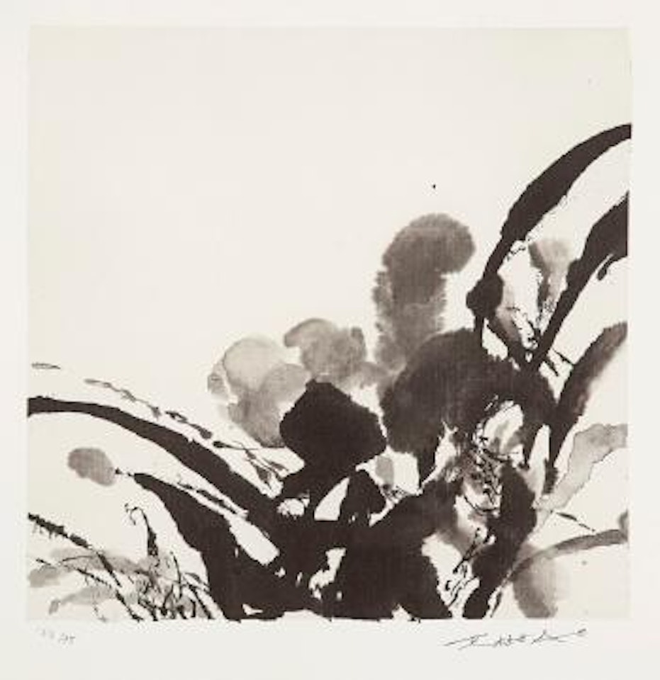 Composition by Zao Wou-Ki