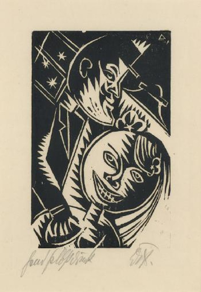 Mann und Weib (Nächtliche Szene) by Otto Dix
