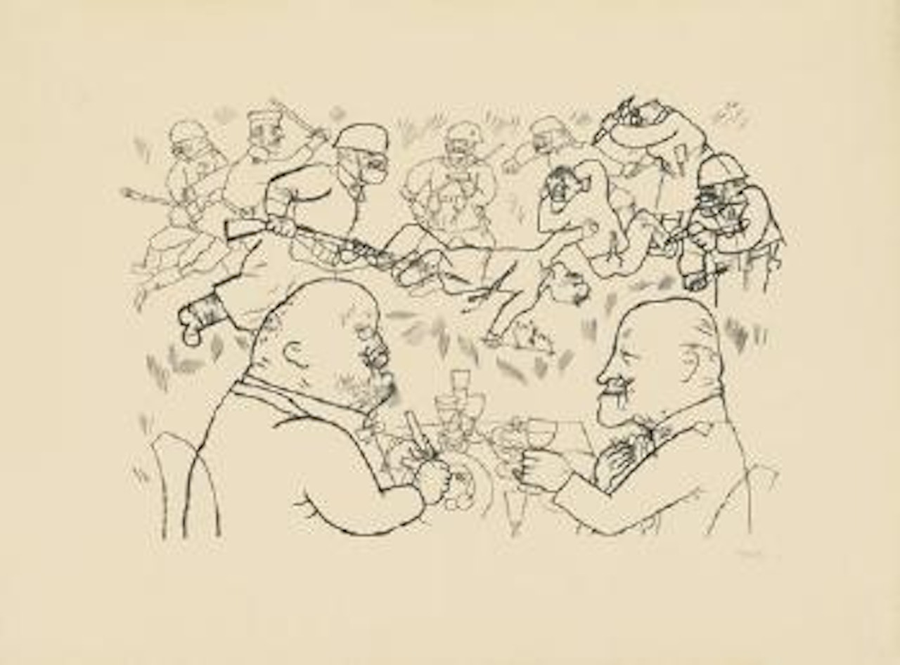 Gott mit uns by George Grosz