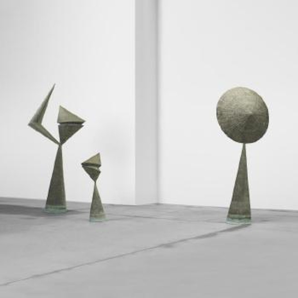 Important and Monumental sculptures from Stemmons Towers, Dallas by Harry Bertoia