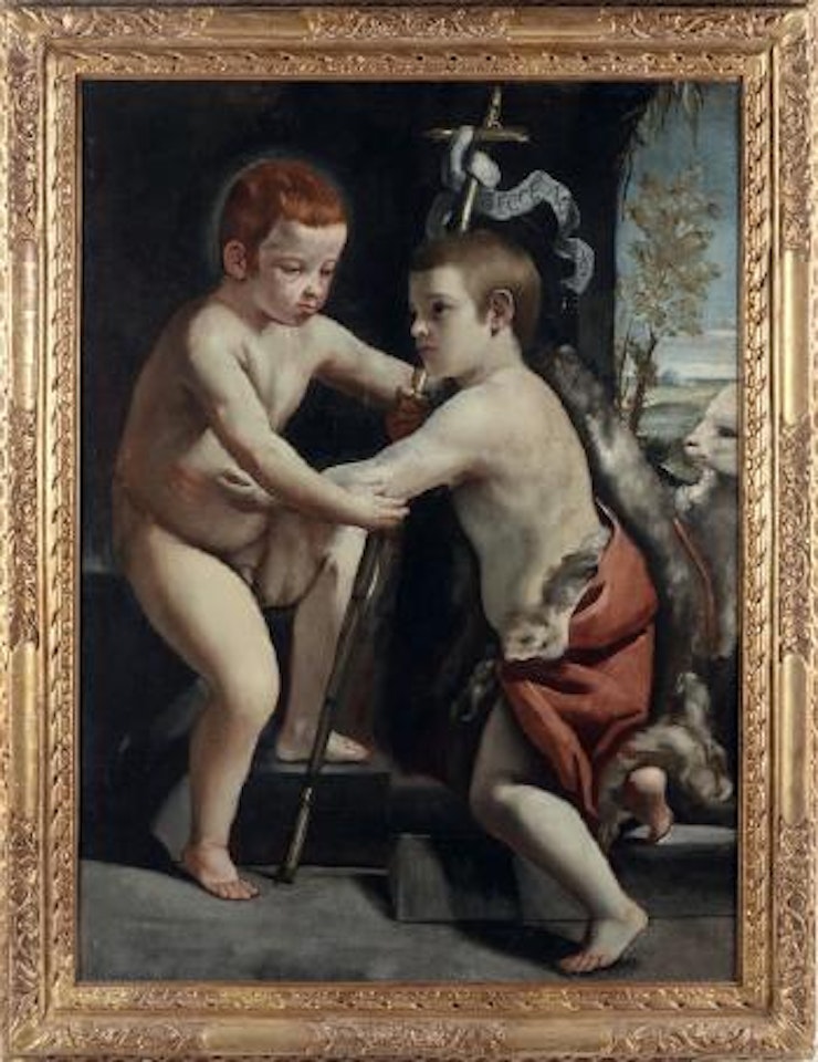 Gesù e San Giovannino by BOLOGNESE SCHOOL