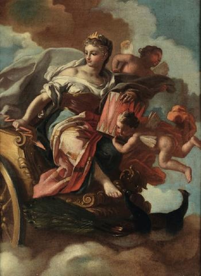 Il carro di Giunone by Francesco de Mura