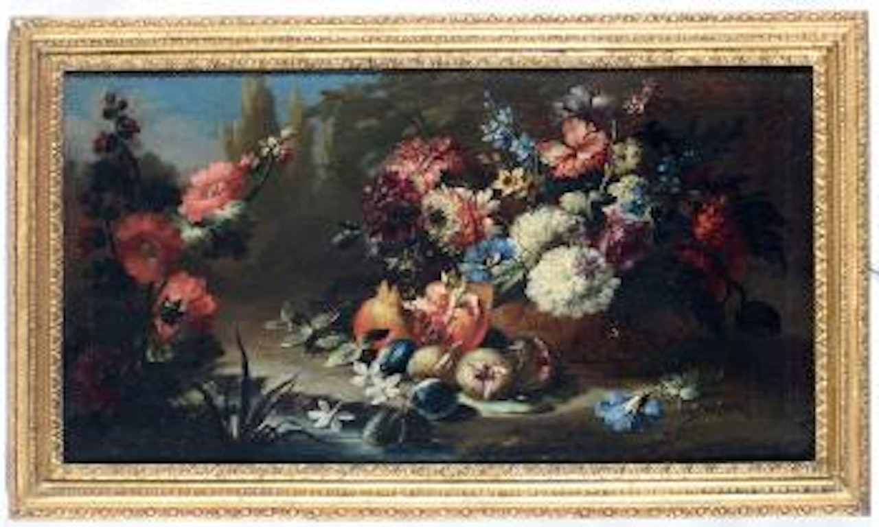 Coppia di nature morte by Gasparo Lopez