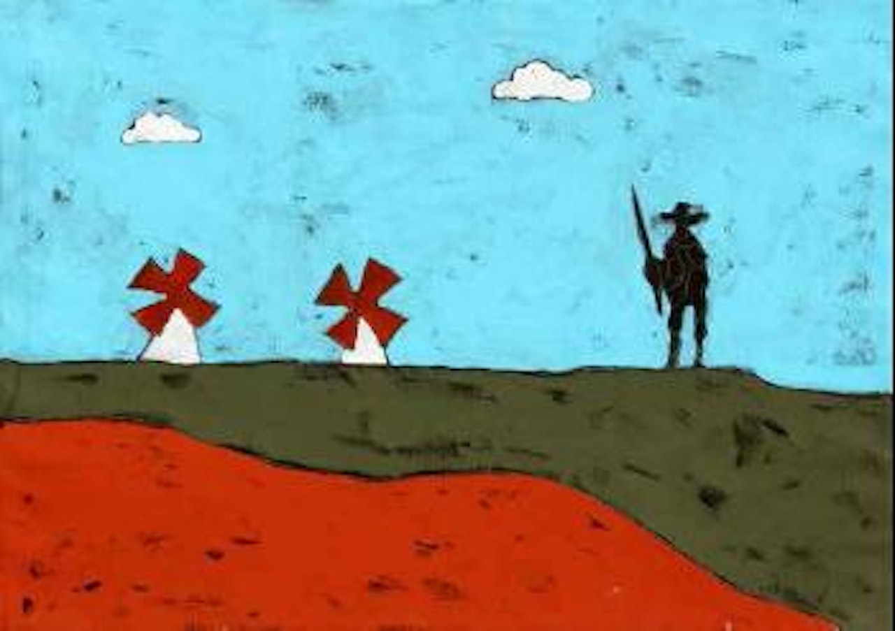 Don Chisciotte by Tano Festa