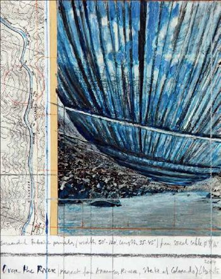 Over the river by Christo
