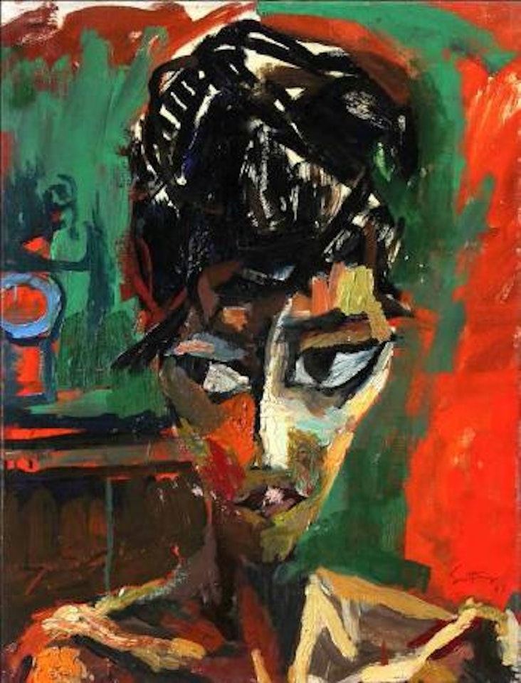 Testa di donna by Renato Guttuso